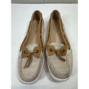 Sperry Top-Sider Womens One Eyed Dunefish Crosshatch Boat Shoe Size 8‎
